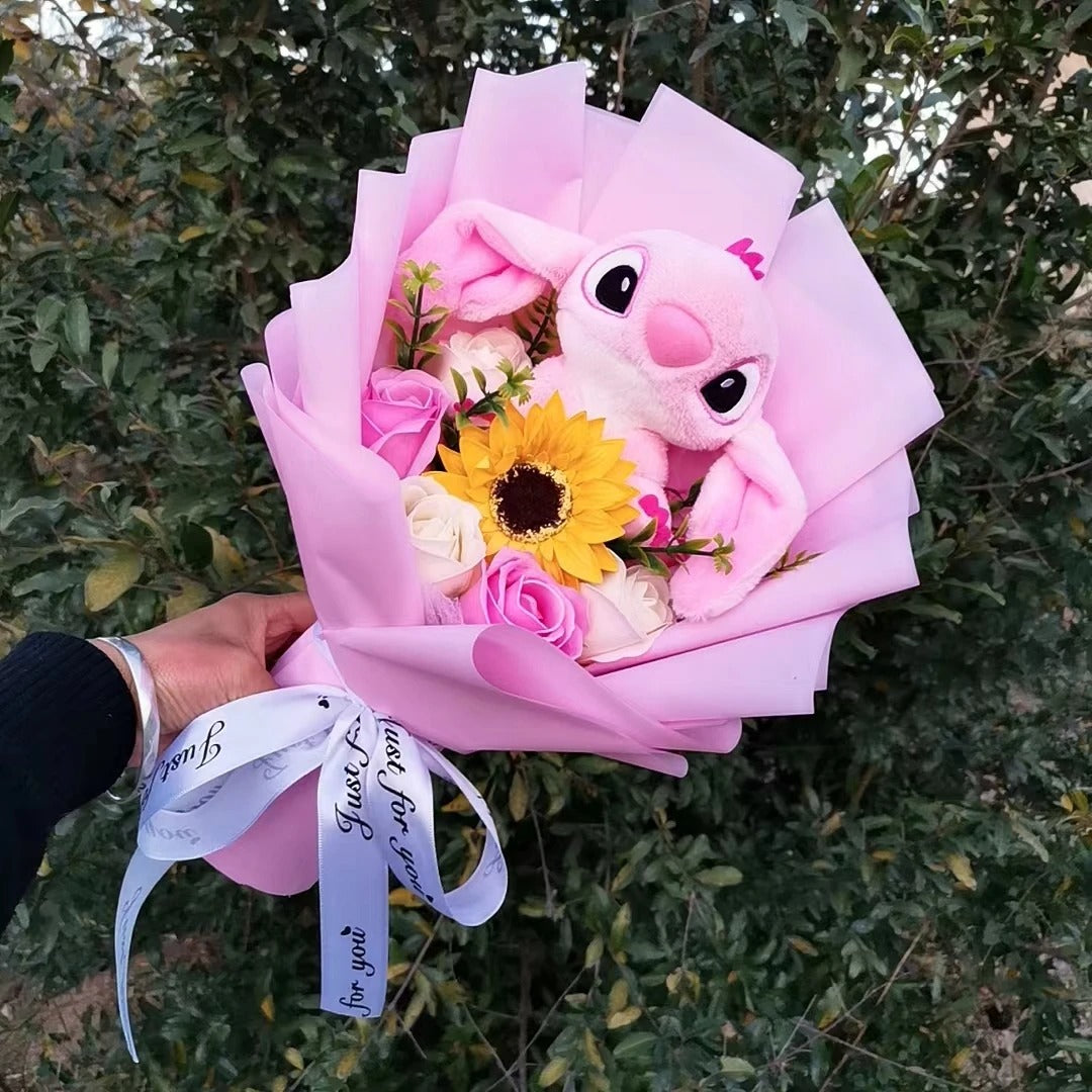 Stitch Plush Flower Bouquet