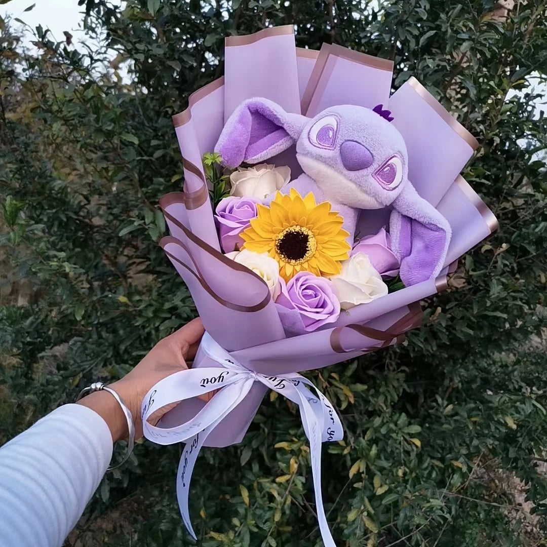 Stitch Plush Flower Bouquet